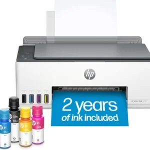 HP Smart Tank 5101 Wireless All-in-One Ink Tank Printer with 2 years of ink included,Print, scan, copy, Best-for-home, Refillable ink tank (1F3Y0A)